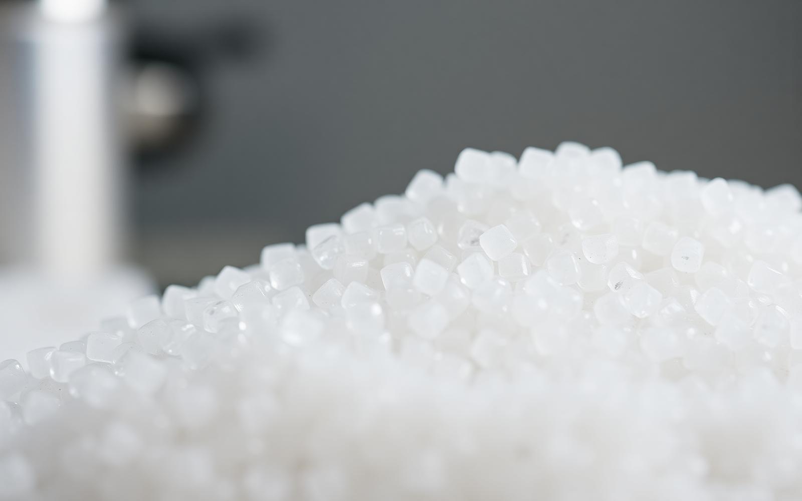Plastic polymer pellets